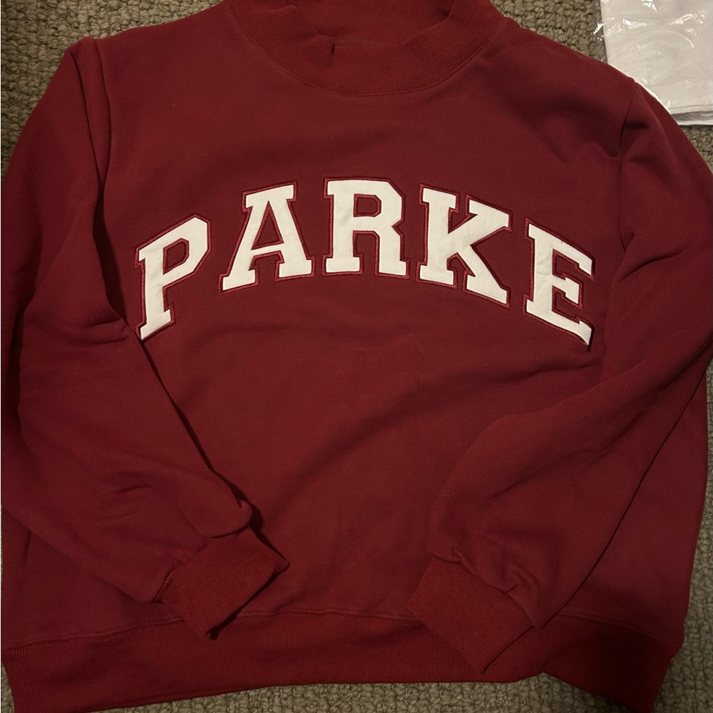Parke Burgundy Mockneck